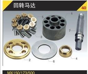 Pompe axiale hydraulique A2FO10/12/16/23/28/56/63/80/90/107/125/180/200/225/250/355/500